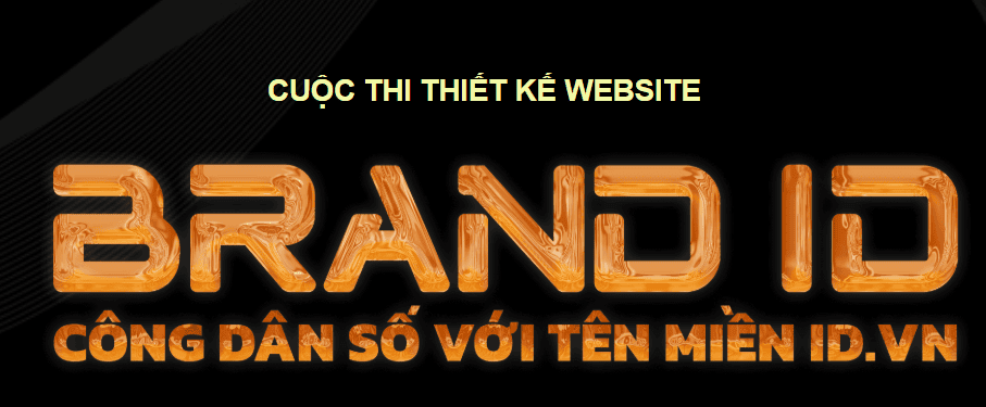 THIẾT KẾ WEBSITE “BRANDID – CÔNG DÂN SỐ VỚI TÊN MIỀN ID.VN