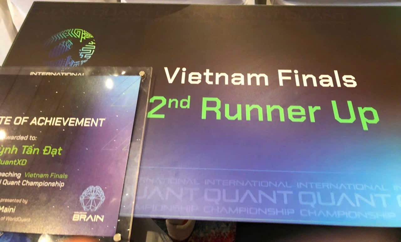 Sinh viên Đại học Công nghiệp TP. HCM vào Top 3 chung kết quốc gia: Cơ hội lớn với lĩnh vực Tài chính định lượng